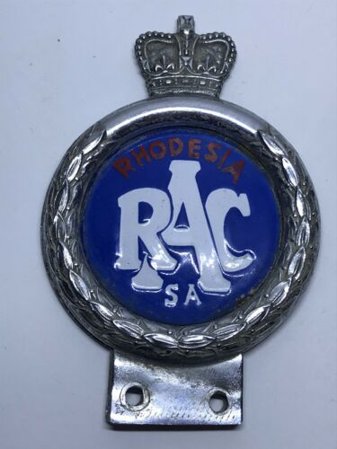 Royal Automobile Club Rhodesia #14041 Car Badge