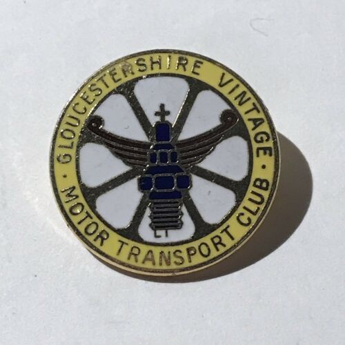 Gloucestershire Vintage Motor Transport Club Pin Badge