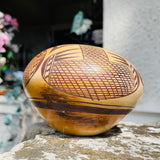 Artist Signed Chereen Nampeya Artisan Handmade Pottery Tribal Vase Bowl
