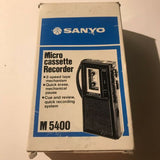Micro Cassette Recorder Sanyo M5400