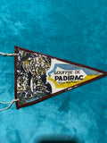 Vintage Gouffre de Padirac Collectible Pennant Flag