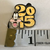 GOOFY 2015 Dated Disney Parks Booster Pack Pin Goofy Only