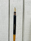 Vintage 14k Gold Plated Bakelite Pen USA
