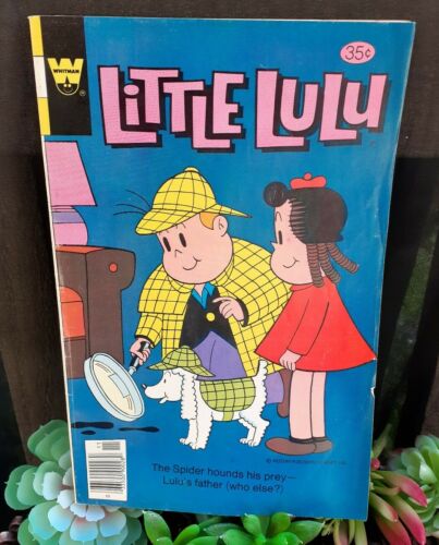 Little Lulu Vintage Comic Book No 249 1978 Whitman Comics Spider Hounds His Prey