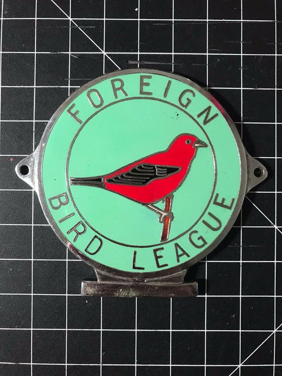 Foreign Bird League Car Badge
