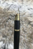 Vintage 14k USA Sheaffer’s White Dot Black Sheaffer Lifetime Fountain Pen