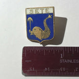 Vintage Lyon A. Augis “Sete” Pin Badge