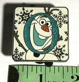 Disney Pin Disney Alphabet O Olaf Glitter Chaser Frozen Olaf Snowman Pin Rare LE