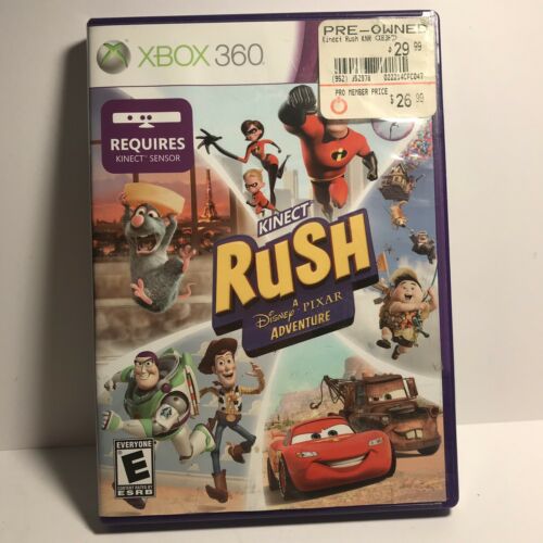 Xbox 360 Kinect - Rush: A Disney Pixar Adventure Video Game