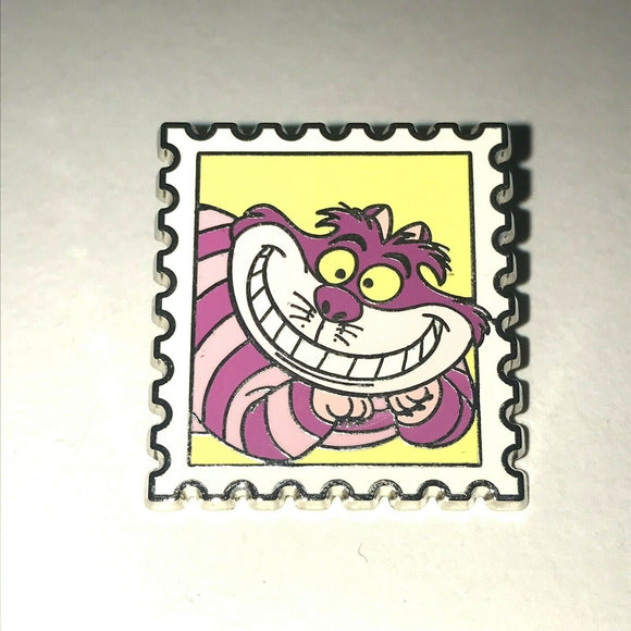 Disney Pin Magical Mystery Series 10 Character Stamp - Cheshire Cat [117700]