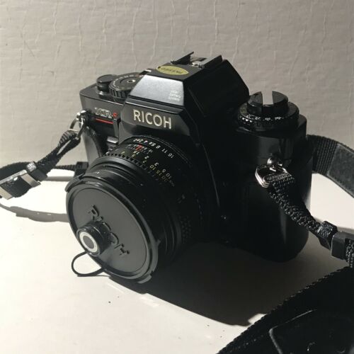 Ricoh XR-s Camera With Solar Battery System And Leather Cover