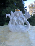 Starbucks White Ceramic Siren Mermaid 2016 Figurine Sculpture Limited Edition