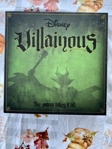 Disney Villanous 2018 Villains Board Game Complete In Great Condition