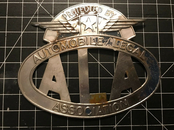 Automobile Legal Association Car Badge