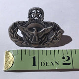 1/20 Silver Filled Eagle Star Military Pin, 1.5” Long