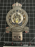Self-Government 1959 Car Badge