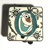 Disney Pin Disney Alphabet O Olaf Glitter Chaser Frozen Olaf Snowman Pin Rare LE