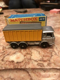 Matchbox Lesney Daf Tipper Container Truck #47