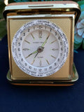 Phinney Walker Vintage Travel Alarm Clock Germany