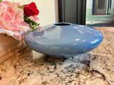 Haeger Modern Art Pottery 5150 Vase Ikebana Disc Ufo Flying Saucer Shape