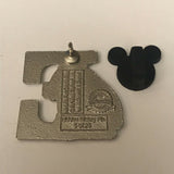 Disney Pin 82327 DLR Hidden Mickey Series Alphabet Letter E Eeyore