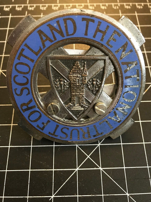 The National Trust for Scotland Car Badge