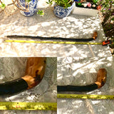 Antique Vintage Briar Thornwood Shillelagh Style Wood Walking Stick Cane