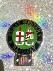 Great Western Railway GWR Enamel Car Badge