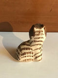 Small Smiling Tabby Cat Figurine