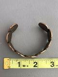 Vintage 1960’s-1980’s Handmade United States 1 Cent Penny Cuff Bracelet