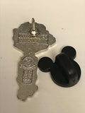 Hidden Mickey - World Of Color Fountain - Dual Water Whip Disney Pin 82321