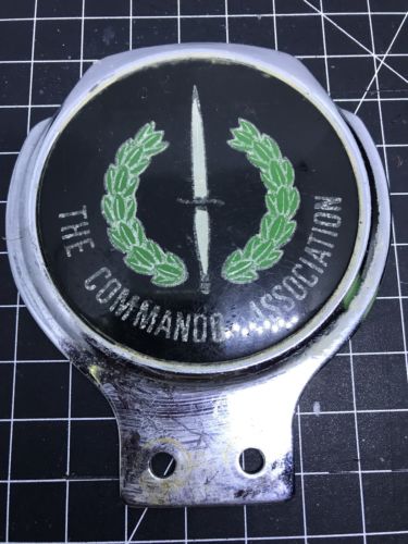 The Commando Association Car Badge