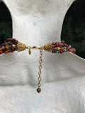 Joan Rivers Seven Strand Multi Color Beaded Tribal Necklace