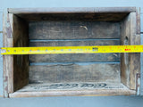 Coca-Cola Vintage Black Coca Cola Bottle 68 Los Angeles Wooden Bin Crate Tray