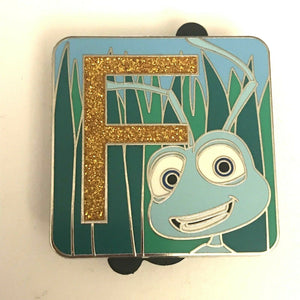 Pixar Alphabet Mystery Collection F Flik Chaser LE 400 Disney Pin 116015