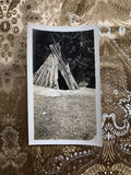 Vintage Original Pictures of Native Americans Teepees Scenic Set of 5 Photos