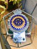 Inner Wheel Association Rotary International Enamel Car Badge Rare Gaunt London