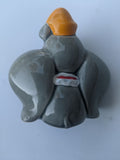 Vintage Porcelain Walt Disney Dumbo Movie Character Elephant Figurine Japan