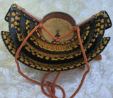 Rare Japanese Vintage Antique Small Display Samurai Helmet Genji Kabuto