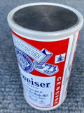 Rare Vintage Budweiser Beer Can Am Transistor Radio In Original Box