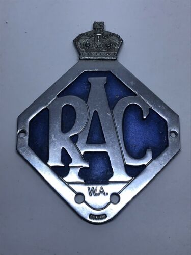 Royal Automobile Club WA Stokes Car Badge