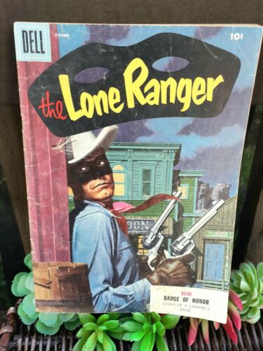 Vintage The Lone Ranger Comic Book Vol 1 #88 October 1955 Dell Comics