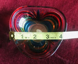 Murano Venezia Made In Italy Rainbow Glass Bowl