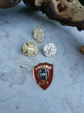 Vintage Fresno California Fire Department Pins badges lot