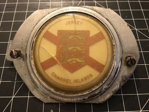 Jersey Channel Islands Car Badge