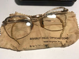 Vintage C.O.C 1/10-12k Gold Filled Beverly Hills Optical Prescription Glasses