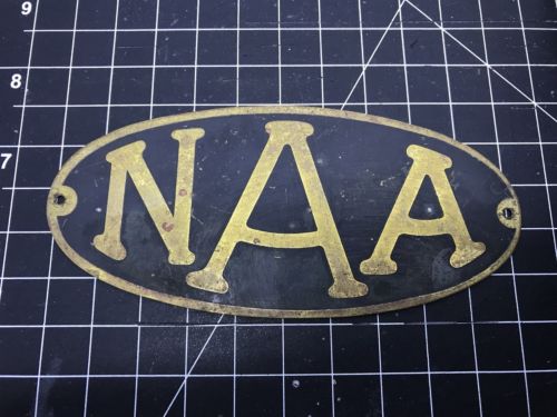 National Automobile Association Car Badge