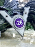 Vintage GEM 26 Veteran Motorist CVM Car Badge