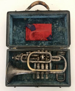 Vintage 1920s-30s Monarch Trumpet, Ed Smith & Allen Neb