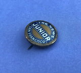 Rare Vintage The News San Francisco JUNIOR Mini Pin Button